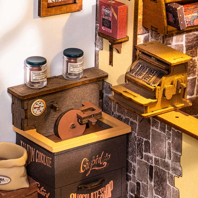 Henry's Chocolate Shop DIY Miniature Scene