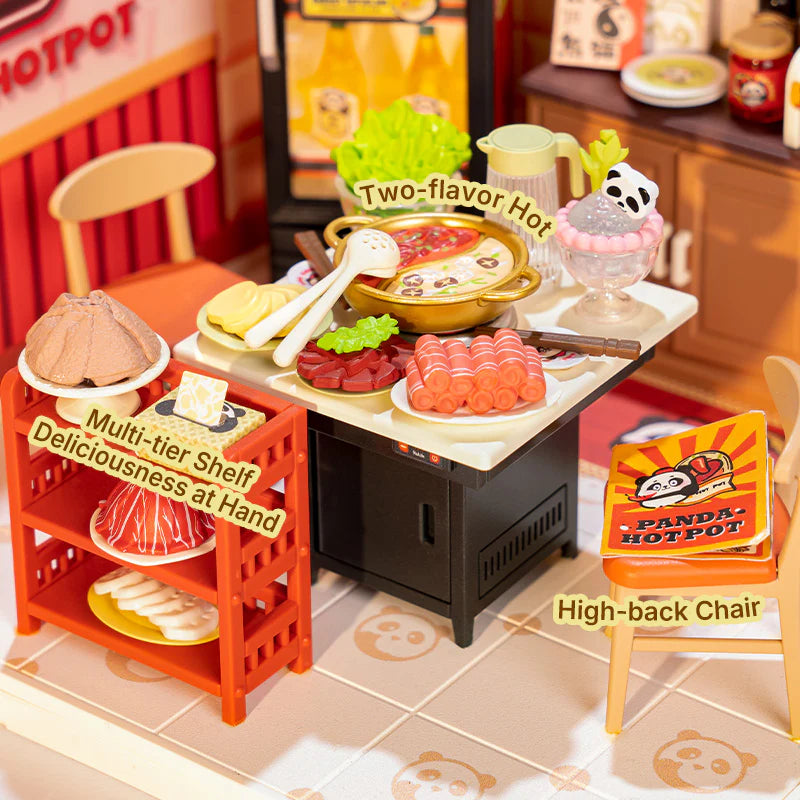 Panda Hot DIY Miniature House