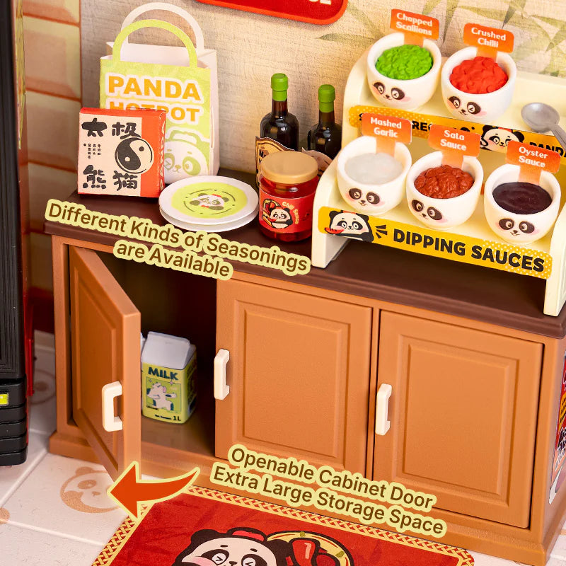 Panda Hot DIY Miniature House