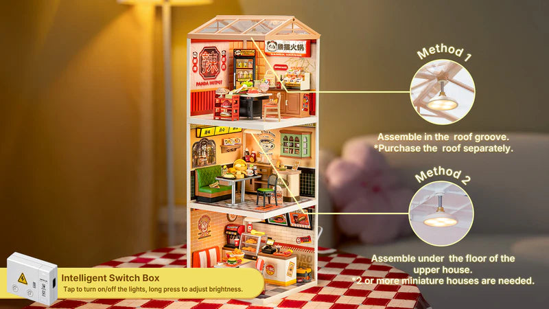 Panda Hot DIY Miniature House
