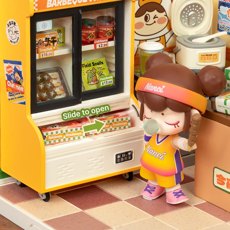 Night Out Food Stall DIY Miniature House