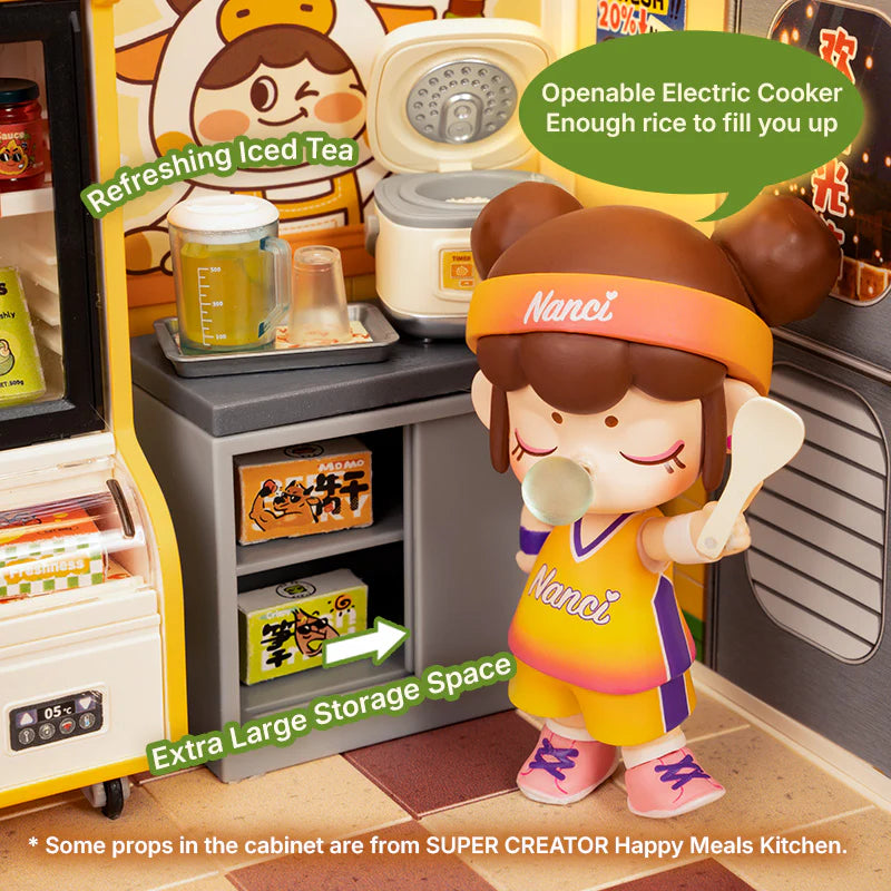 Night Out Food Stall DIY Miniature House