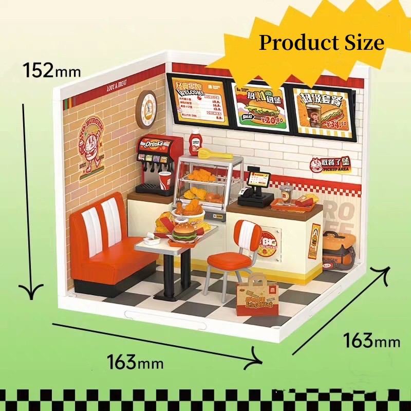 Happy Burger Shop(Inclusive roof)