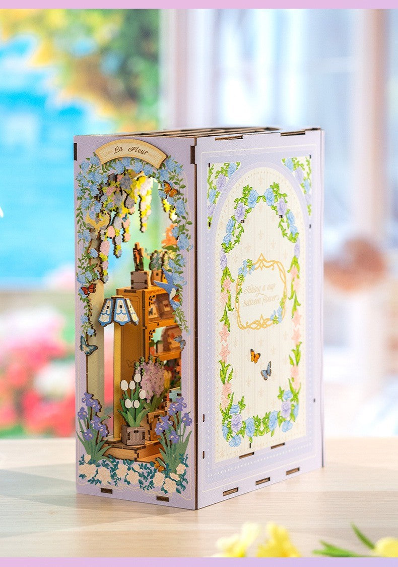 Fragrant Flower House DIY Book End