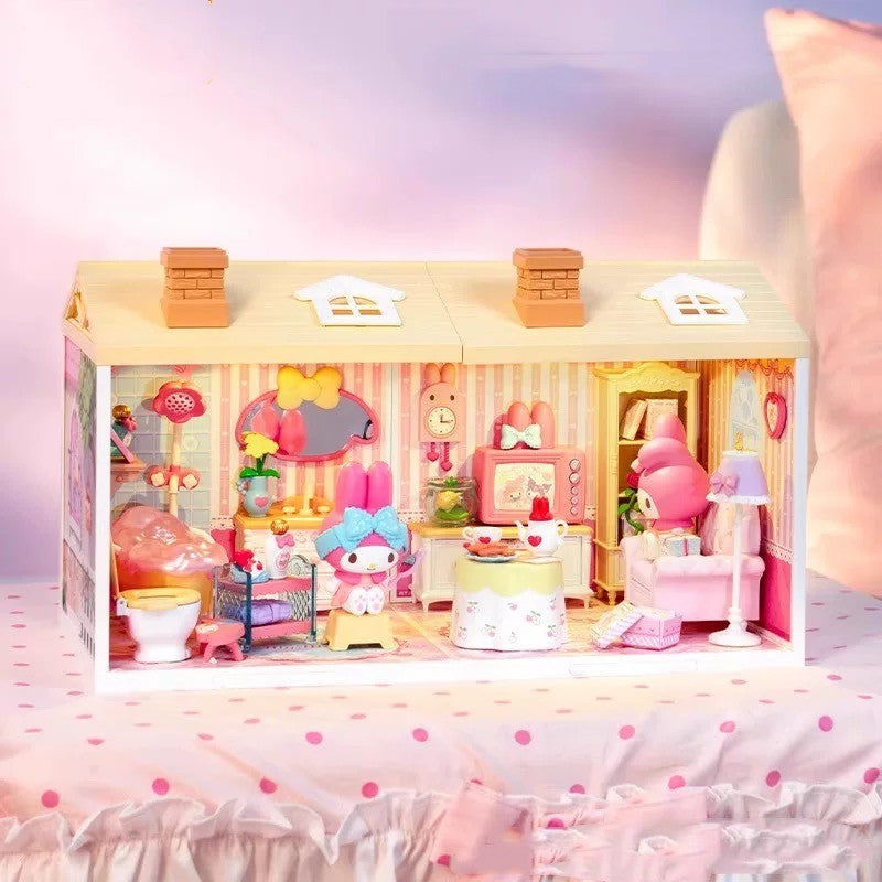 Melody And Kuroi's Room DIY Miniature House