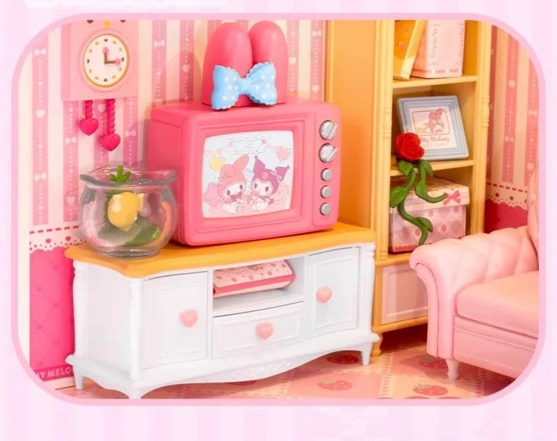 Melody And Kuroi's Room DIY Miniature House