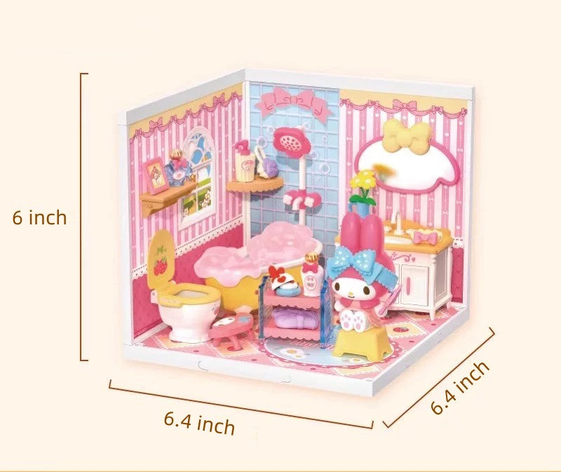 Melody And Kuroi's Room DIY Miniature House