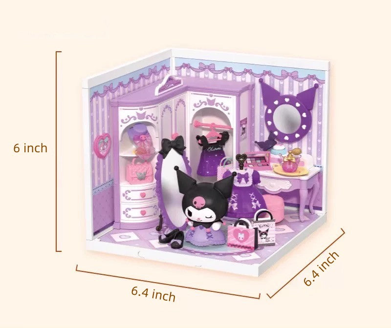 Melody And Kuroi's Room DIY Miniature House