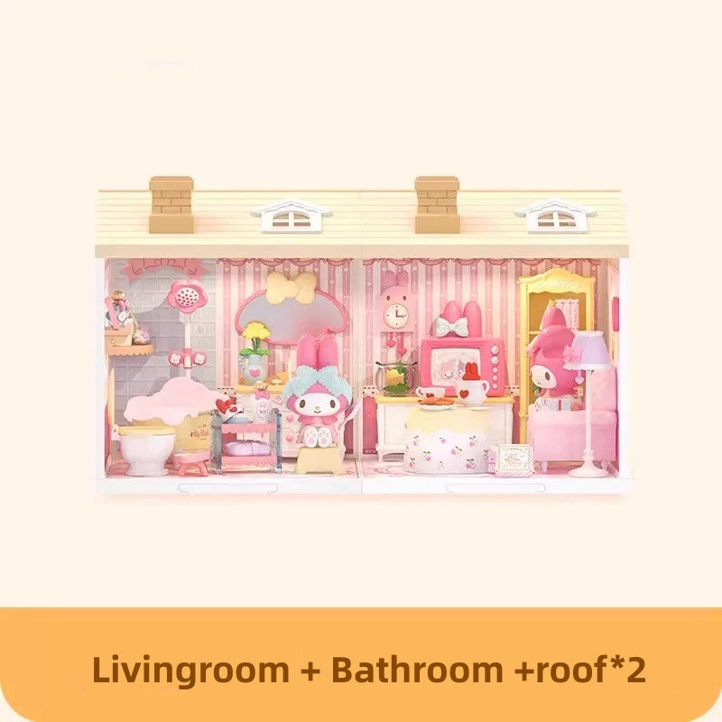 Melody And Kuroi's Room DIY Miniature House