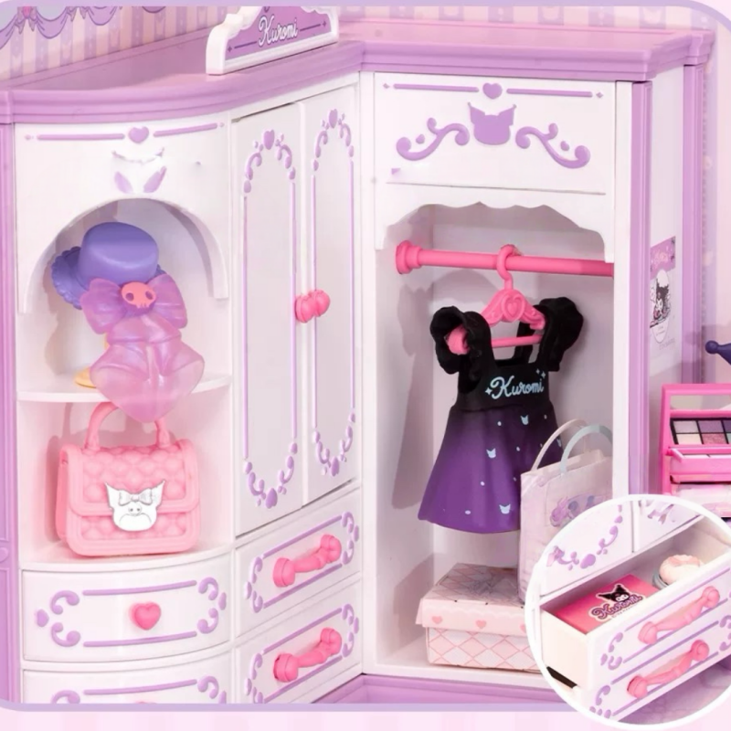 Melody And Kuroi's Room DIY Miniature House
