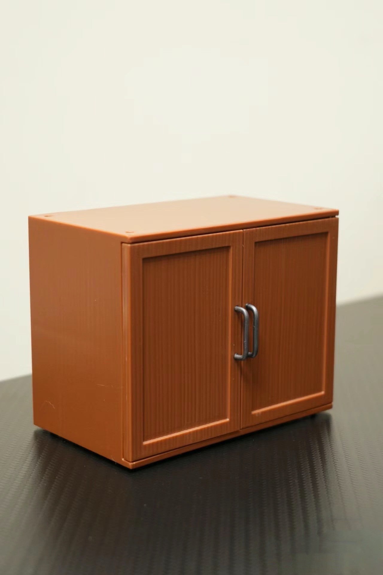 Vintage Food Shed Mini food play storage cabinets Kitchen cabinets (The tableware in the picture is not included )