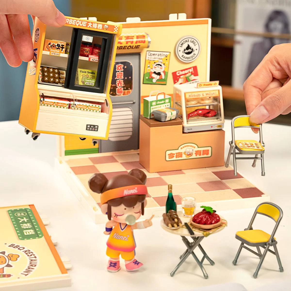 Night Out Food Stall DIY Miniature House