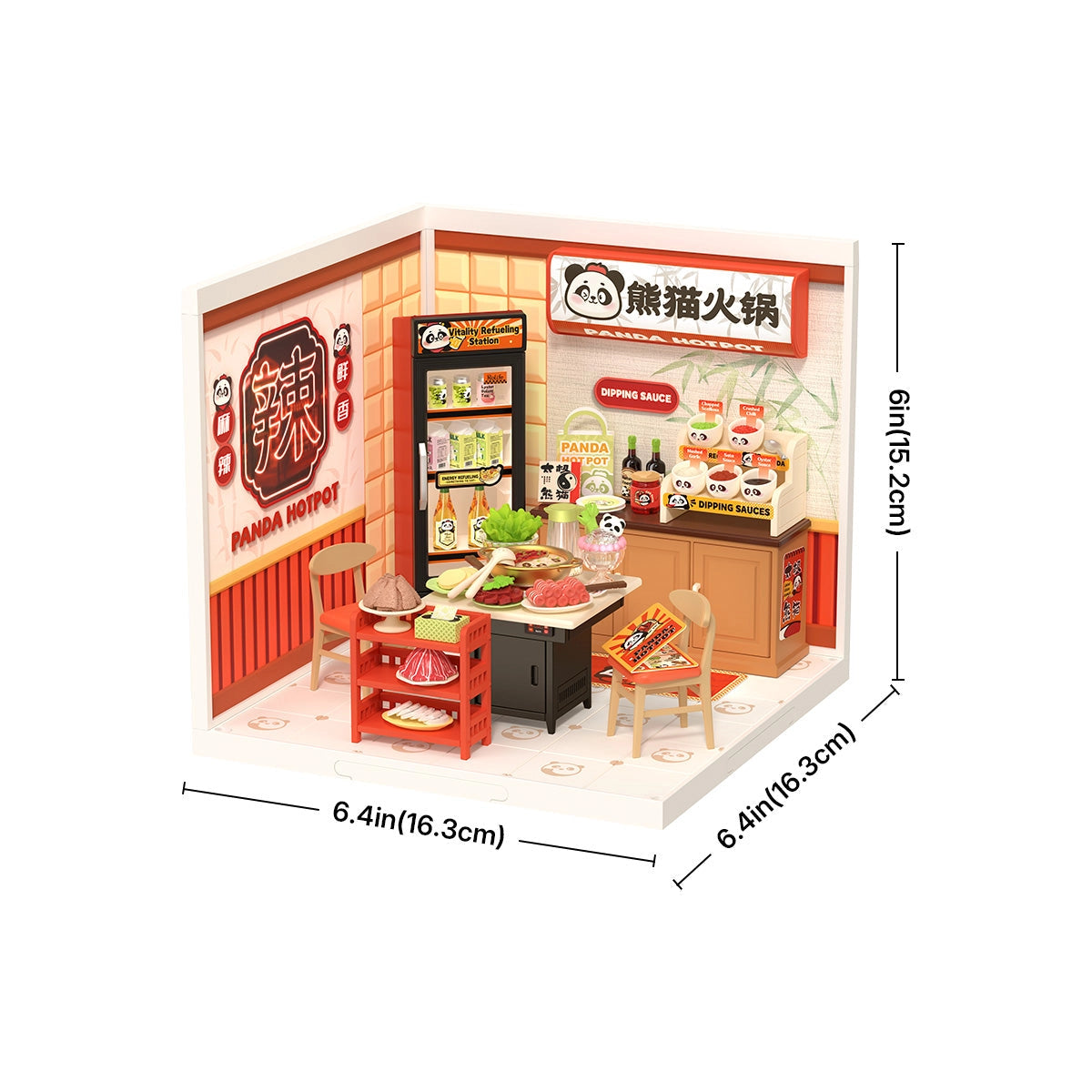 Panda Hot DIY Miniature House