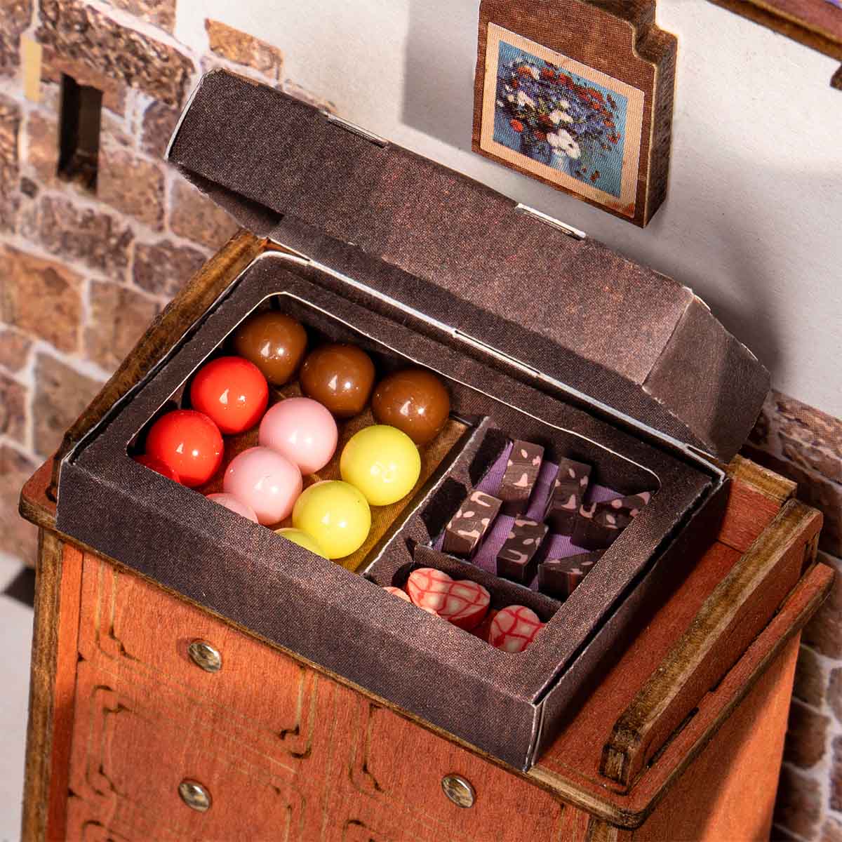 Henry's Chocolate Shop DIY Miniature Scene