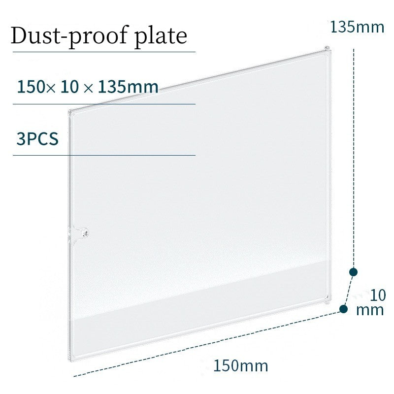 Roof and Dust-proof plate