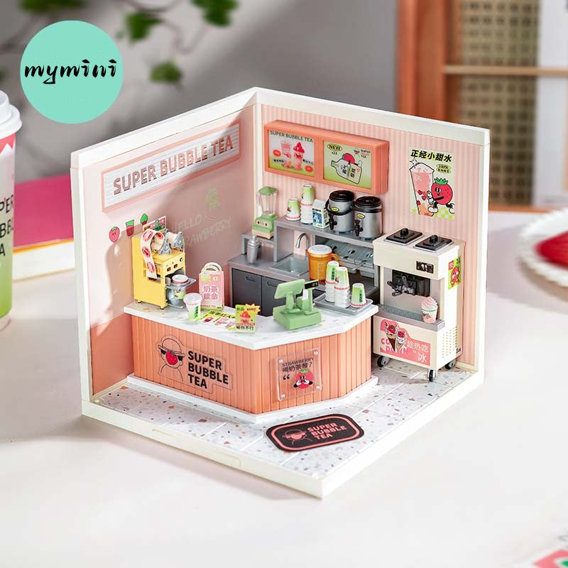 Milk tea shop (roof not included)
