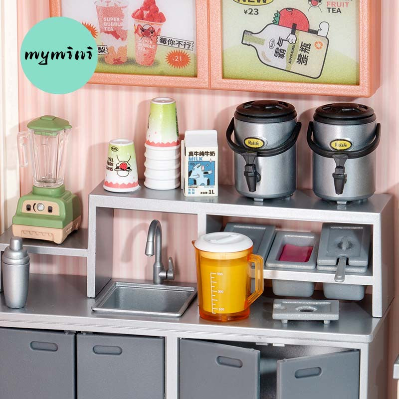 Milk tea shop (roof not included)