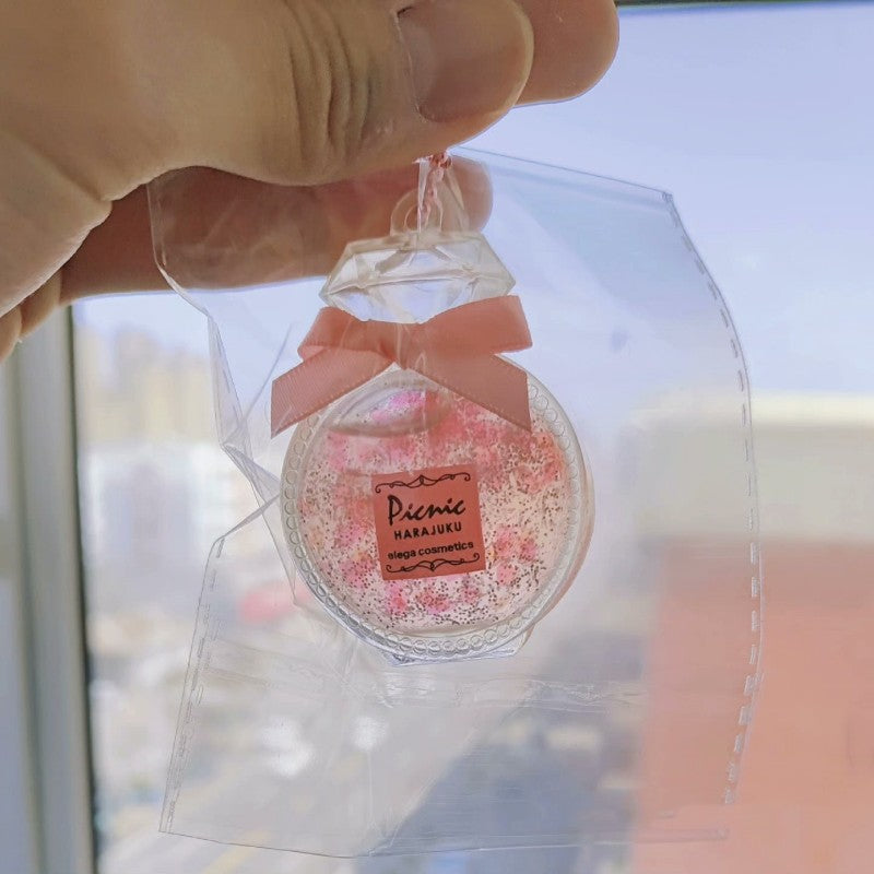 Pinch the ribbon perfume bottle
