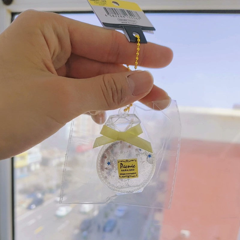 Pinch the ribbon perfume bottle