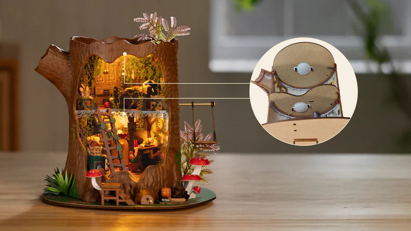 Fairytale Tree House DIY Miniature House