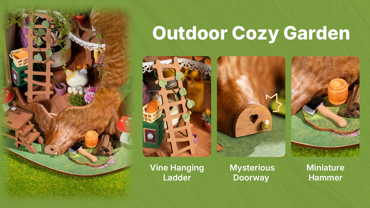 Fairytale Tree House DIY Miniature House