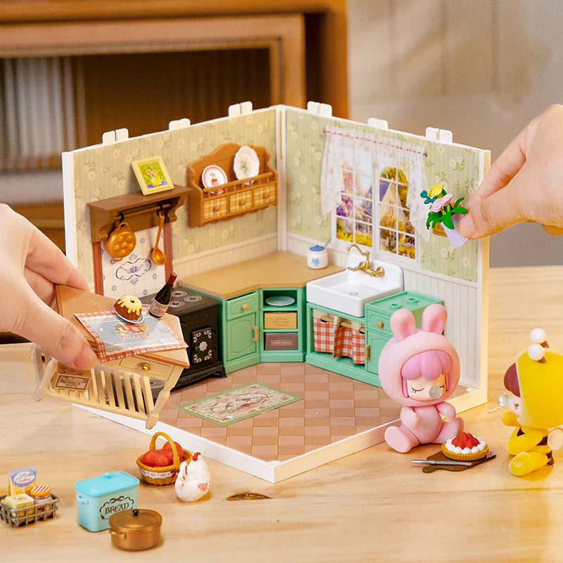 Farmhouse Kitchen DIY Miniature House