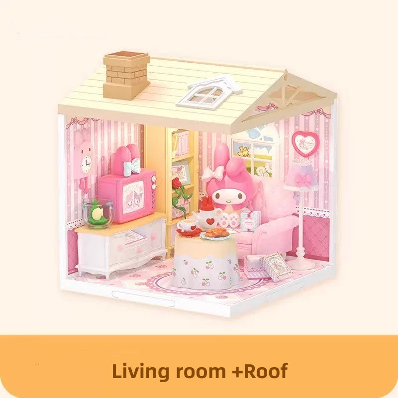 Melody And Kuroi's Room DIY Miniature House