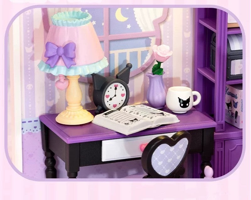 Melody And Kuroi's Room DIY Miniature House