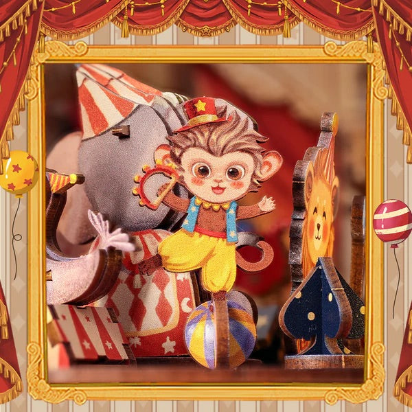 DIY Wooden Music Box | Animal Carnival