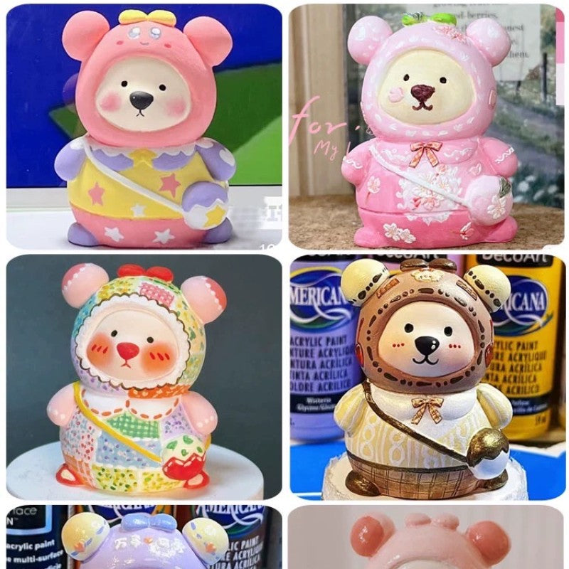 DIY Plaster Bear