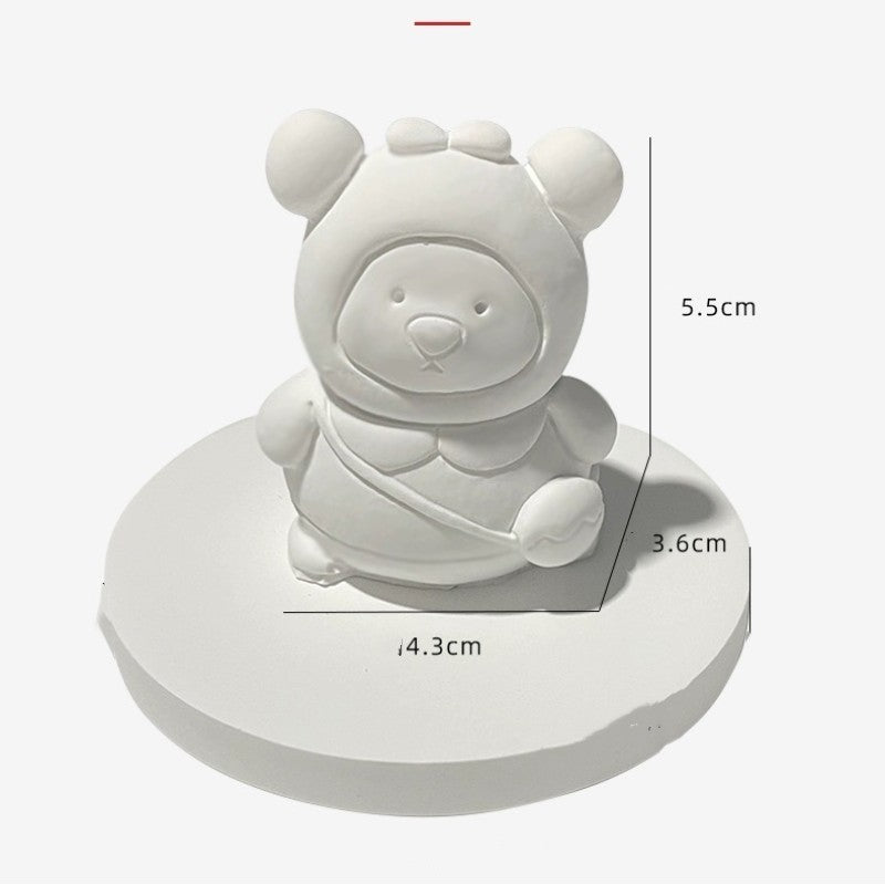 DIY Plaster Bear