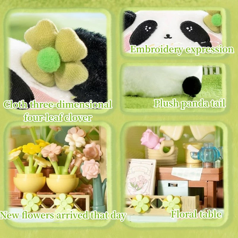 Small Animal Shop Plush Blind Box Today Street View Shop Assembled Toy Ornamentas