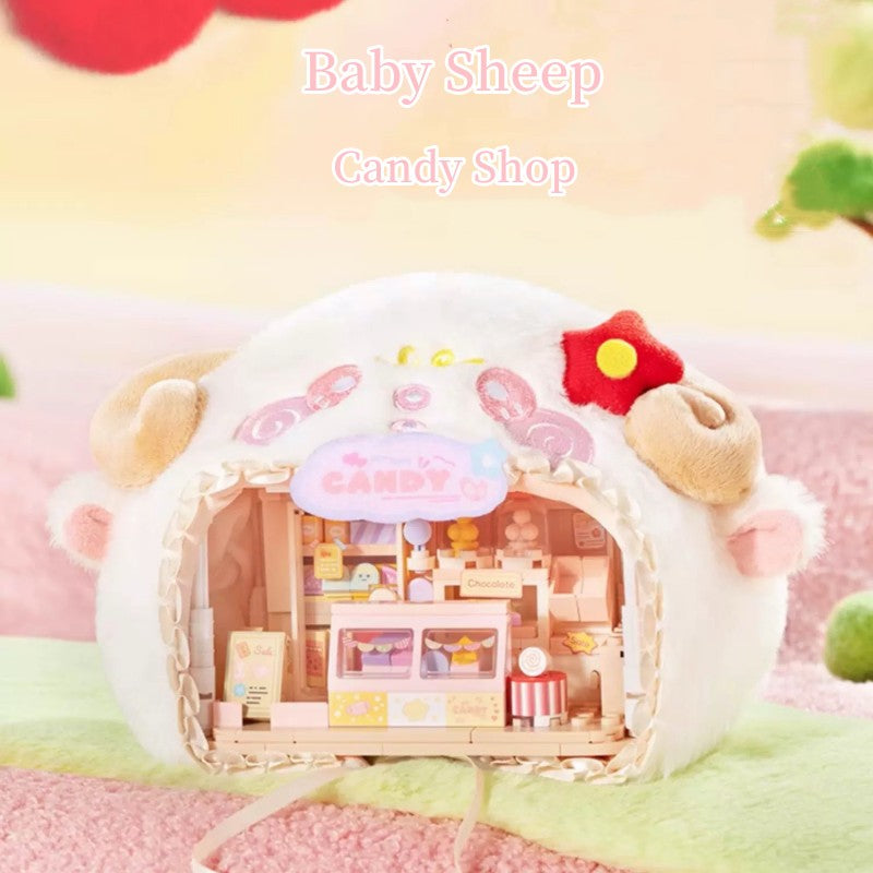 Small Animal Shop Plush Blind Box Today Street View Shop Assembled Toy Ornamentas