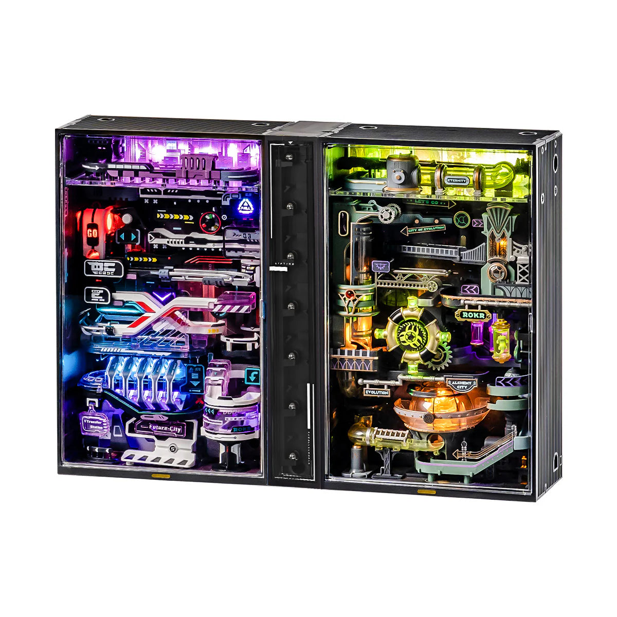 Alchemy City Marble Run Mechanical 3D Puzzle MR04S