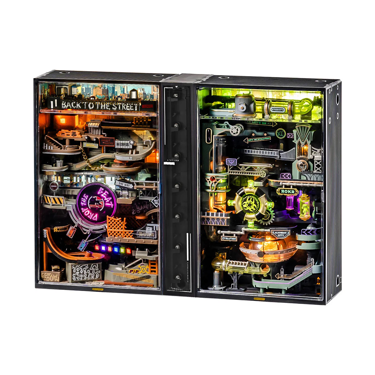 Alchemy City Marble Run Mechanical 3D Puzzle MR04S