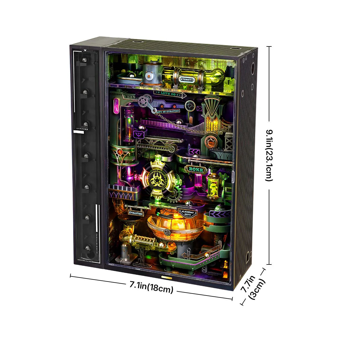 Alchemy City Marble Run Mechanical 3D Puzzle MR04S