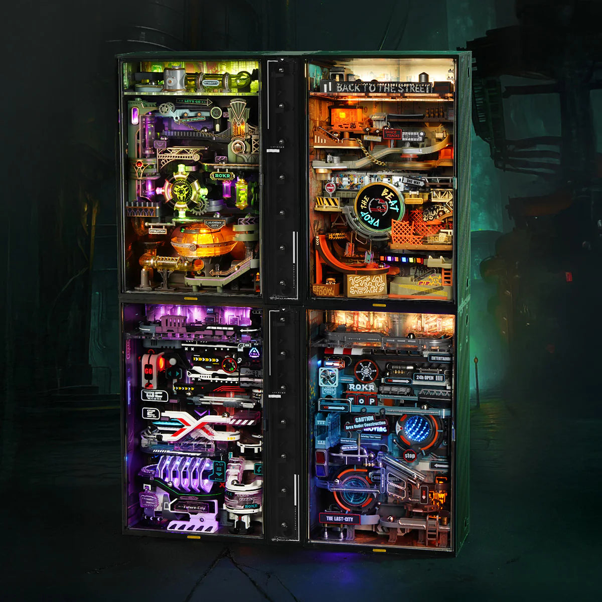 Alchemy City Marble Run Mechanical 3D Puzzle MR04S