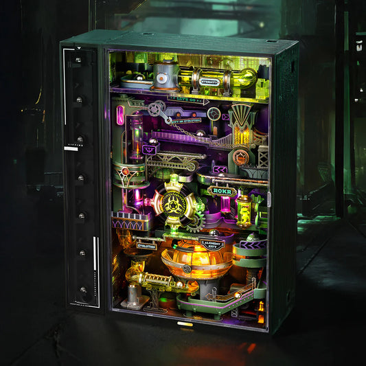 Alchemy City Marble Run Mechanical 3D Puzzle MR04S