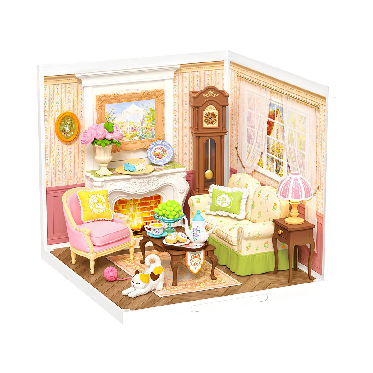 Holiday Tea Time DIY Miniature House