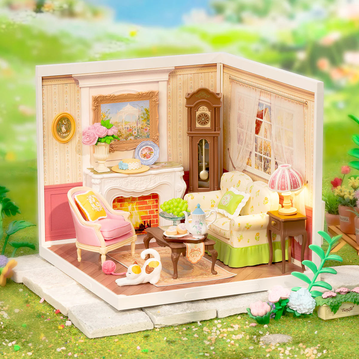 Holiday Tea Time DIY Miniature House
