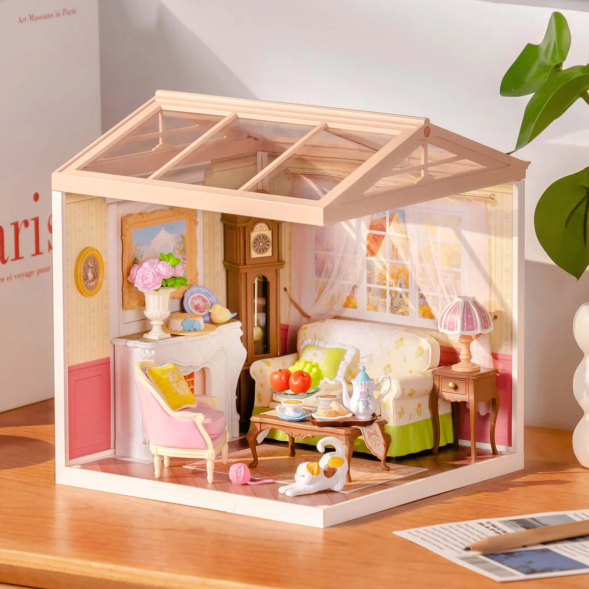 Holiday Tea Time DIY Miniature House