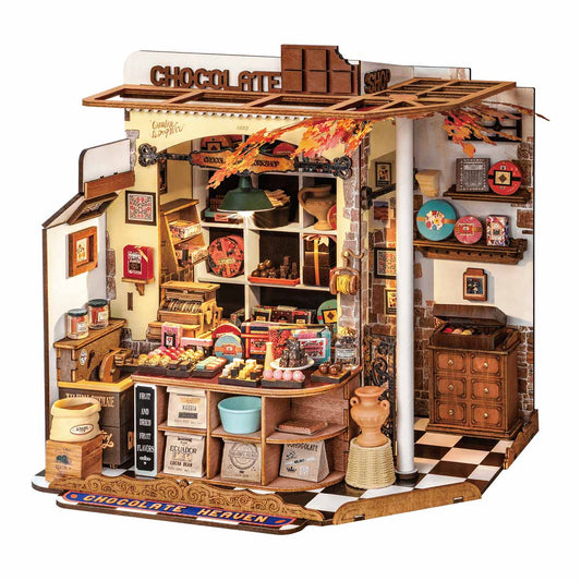 Henry's Chocolate Shop DIY Miniature Scene